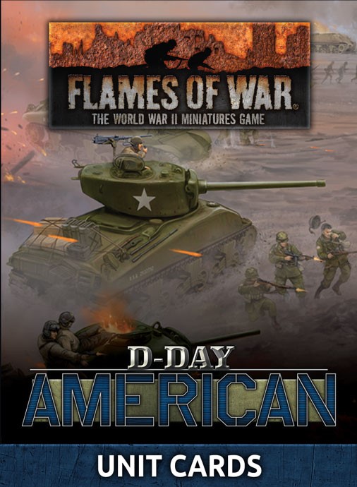 D-Day American Unit Cards | Grognard Games
