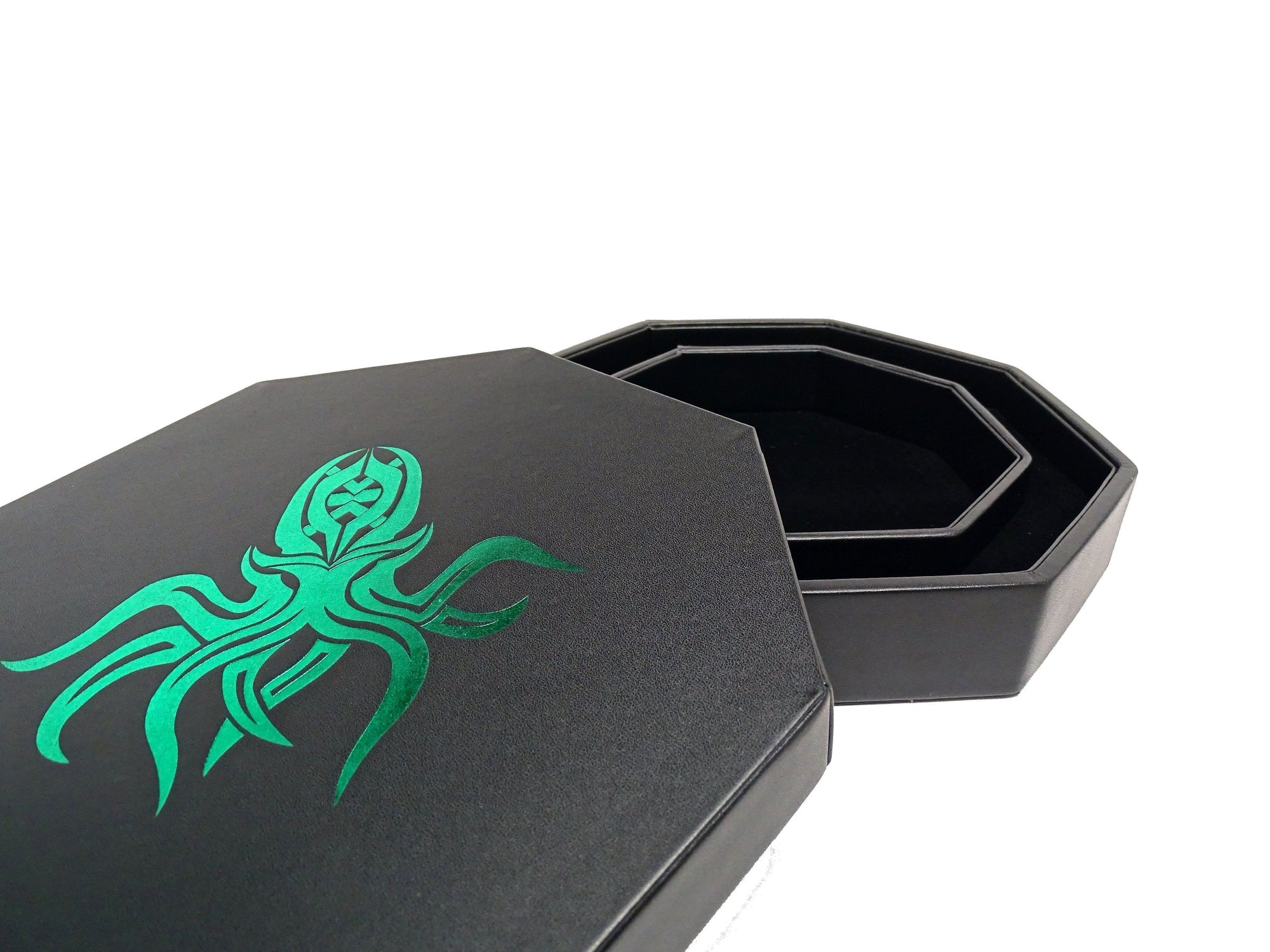 Easy Roller Cthulhu Dice Tray With Dice Staging Area and Lid | Grognard Games