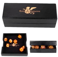 Luxury Faux Leather Dice Box/Rolling Tray | Grognard Games