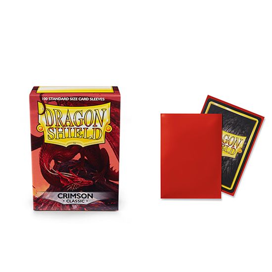 Dragon Shield Classic Sleeves - Crimson | Grognard Games