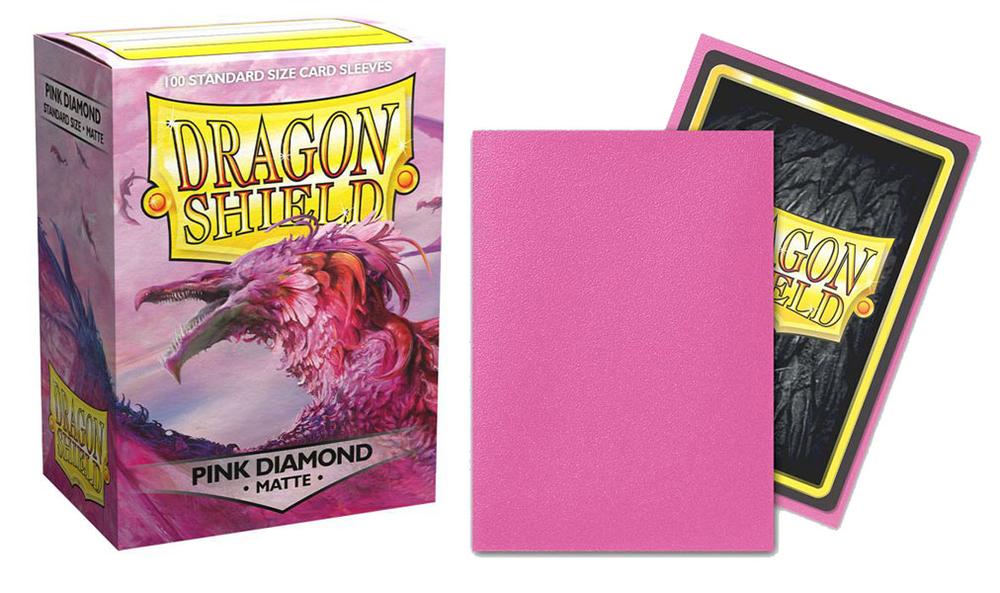 Dragon Shield Matte Pink Diamond | Grognard Games