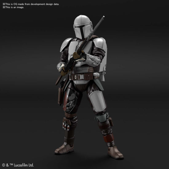 Star Wars Bandai Model Kit: 1/12 The Mandalorian (Beskar Armor) | Grognard Games