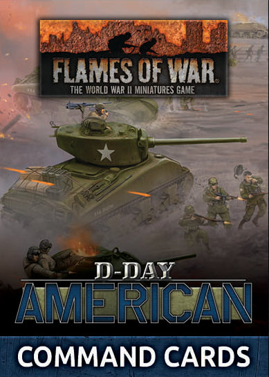 Flames of War: D-Day American Command Cards | Grognard Games