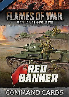 Red Banner Command Cards | Grognard Games