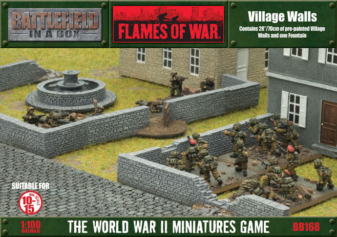 BB168 Village Walls | Grognard Games