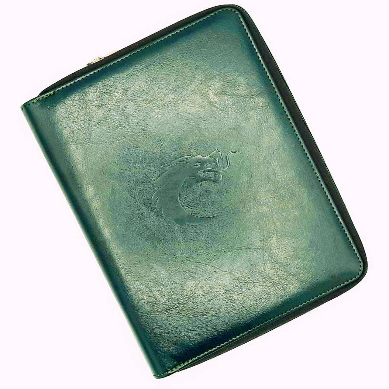 Old School Dice and Accessories Ultimate Dice Folio - Green | Grognard Games