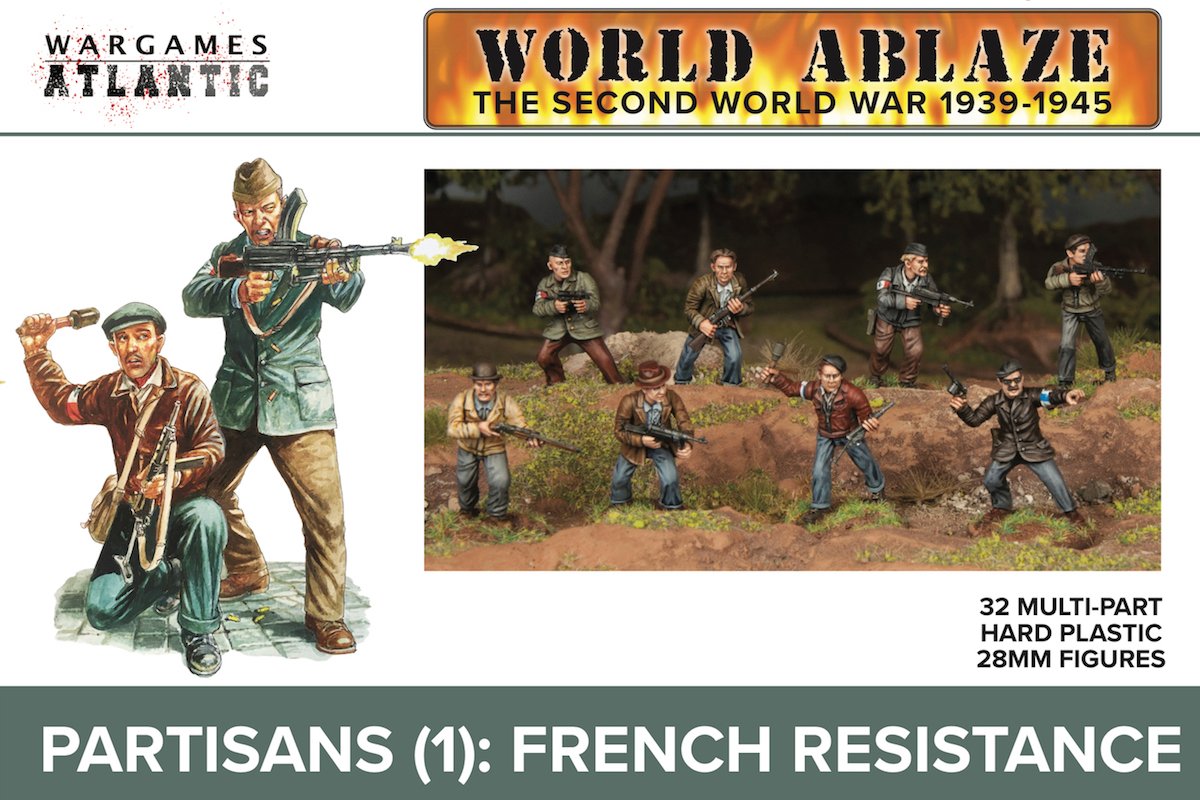 World Ablaze - Partisans (1): French Resistance | Grognard Games