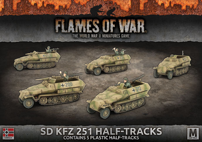 Sd Kfz 251C Half Tracks | Grognard Games