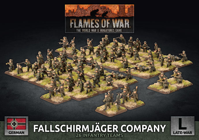 Fallschirmjager Company: Flames of War | Grognard Games