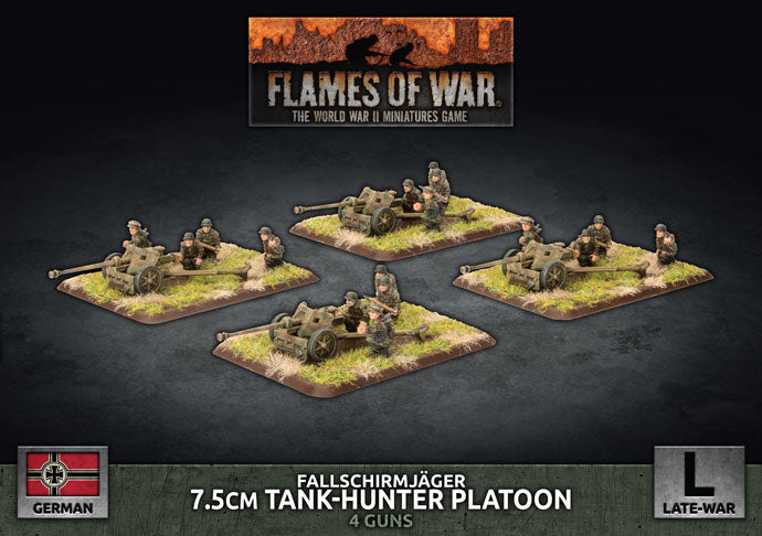Fallschirmjager 7.5cm Tank-Hunter Platoon Flames of War | Grognard Games