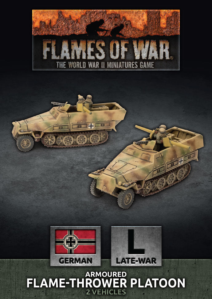 Flames of War Flame Thrower Platoon | Grognard Games