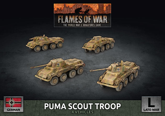 Puma Scout Troop: Flames of War | Grognard Games