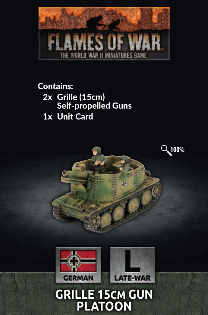 Grille 15cm Gun Platoon | Grognard Games