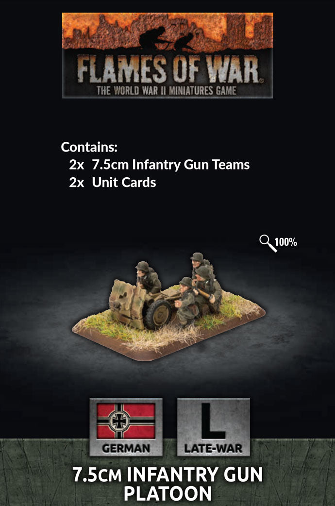 7.5cm Infantry Gun Platoon | Grognard Games
