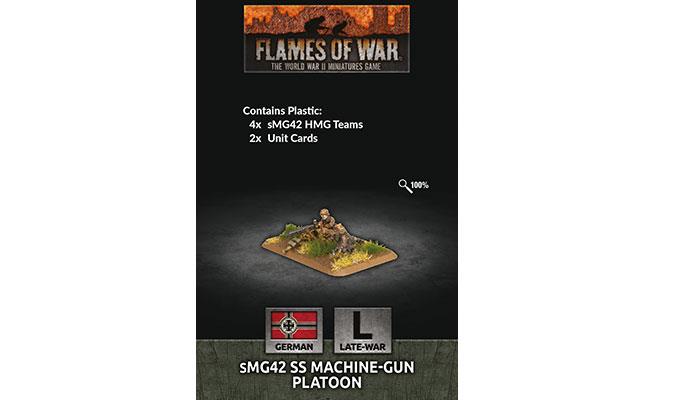 SMG42 SS Machine-Gun Platoon | Grognard Games