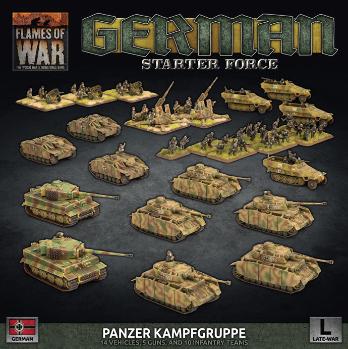 FLW-GEAB18 German Starter Force - Panzer Kampfgruppe | Grognard Games