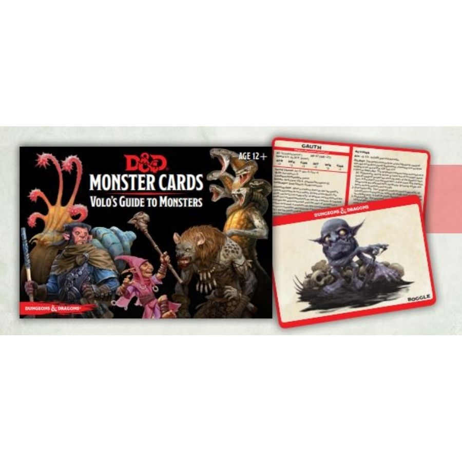 D&D Monster Cards: Volo's Guide to Monsters | Grognard Games