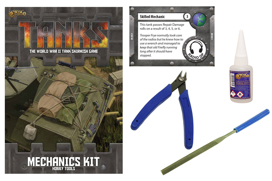 Tanks Mechanics Kit Hobby Tools | Grognard Games