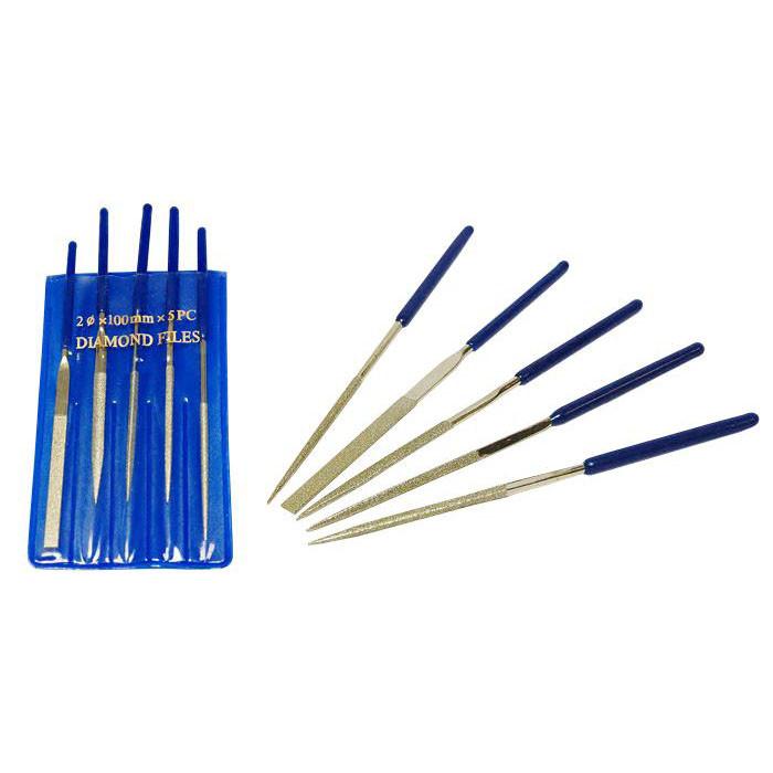 Gale Force Nine 5 Piece Diamond Mini File Set | Grognard Games