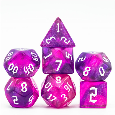 Foam Brain Games GRAVITY ELEMENTAL RPG DICE SET | Grognard Games