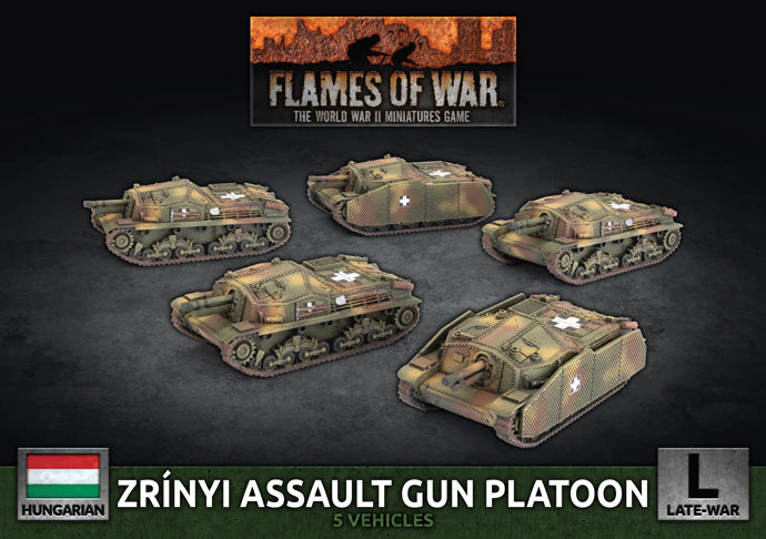 Zrinyi Assault Gun Platoon | Grognard Games