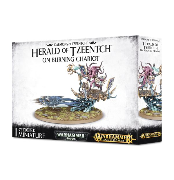 Herald of Tzeentch on Burning Chariot (web) | Grognard Games