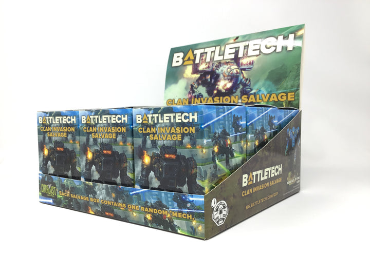 Battletech Clan Invasion Salvage Blind Box | Grognard Games