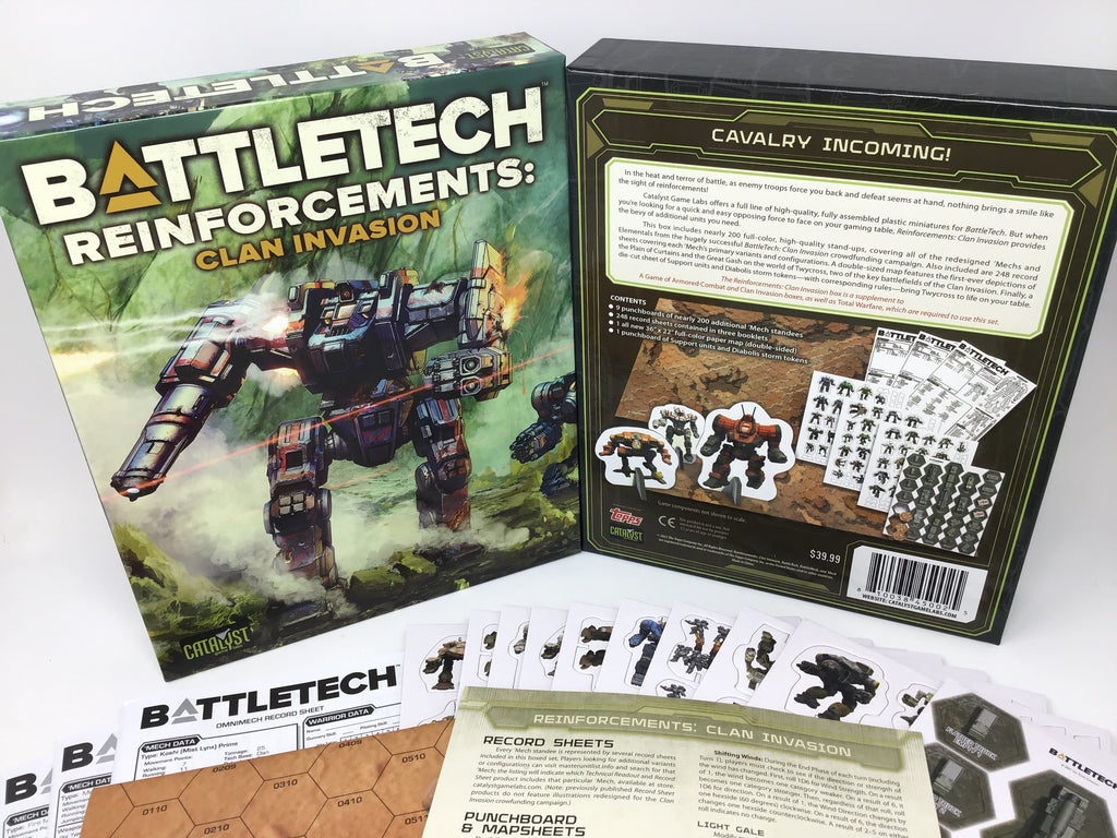 Battletech Reinforcements: Clan Invasion | Grognard Games