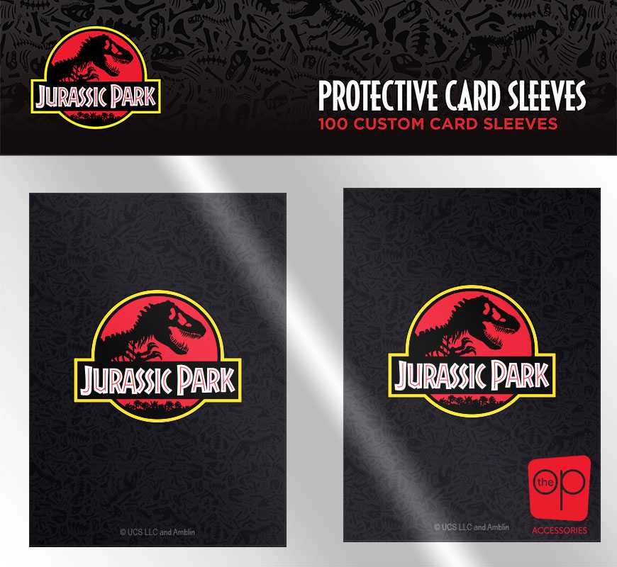 Jurassic Park Card Sleeves | Grognard Games