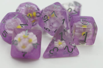 Foam Brain Games LAZY DAISY RPG DICE SET | Grognard Games