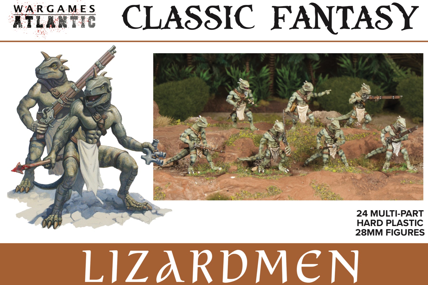 Classic Fantasy - Lizardmen | Grognard Games