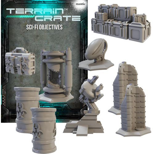 Terrain Crate Sci-fi Objectives | Grognard Games