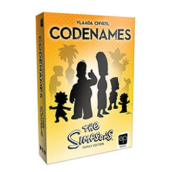 Codenames The Simpsons | Grognard Games