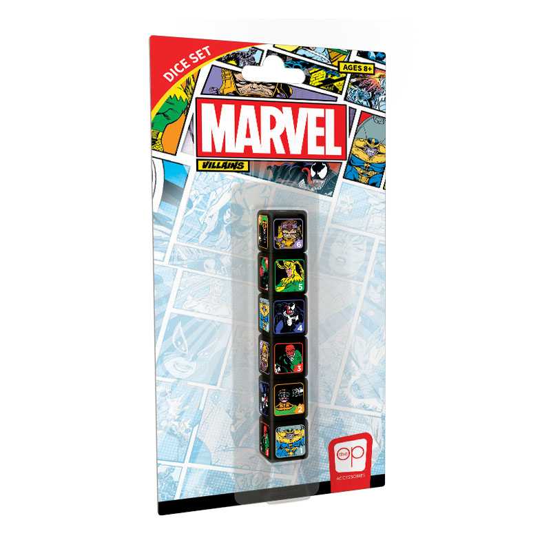 Marvel Villains Dice Set | Grognard Games