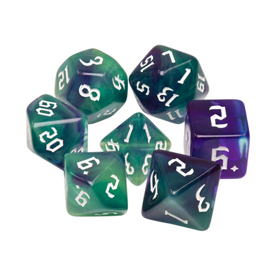 Foam Brain Games Murky Pond RPG Dice Set | Grognard Games