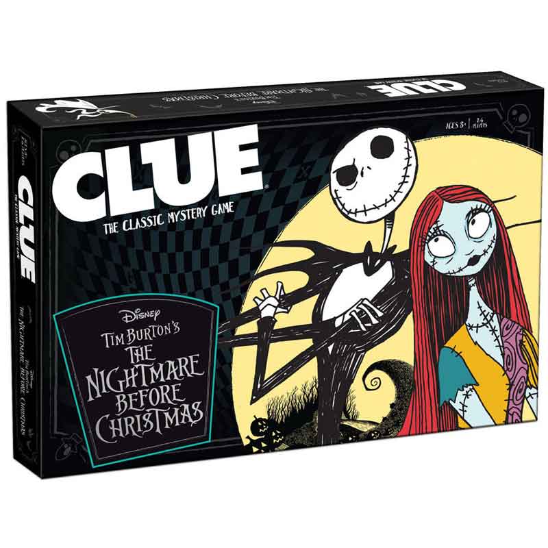 CLUE®: Disney Tim Burton’s The Nightmare Before Christmas | Grognard Games