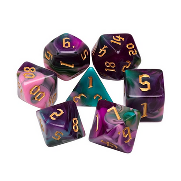 Foam Brain Games NIGHT ELVES RPG DICE SET | Grognard Games