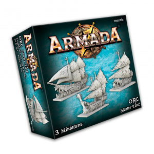 Armada Orc Starter Fleet | Grognard Games