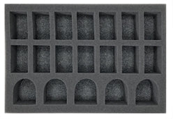Battlefoam Terminator 14 Troop Foam Tray 2.5 inch | Grognard Games