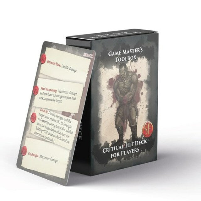 Player Critical Hits Card Deck | Grognard Games