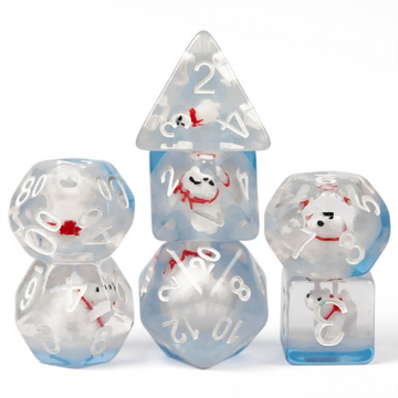 Foam Brain Games POLAR BEAR RPG DICE SET | Grognard Games