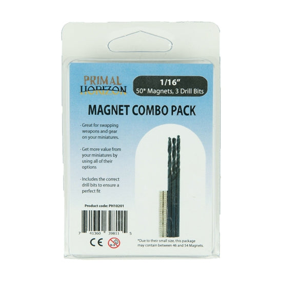 1/16" Magnet Drill bit Combo Pack | Grognard Games