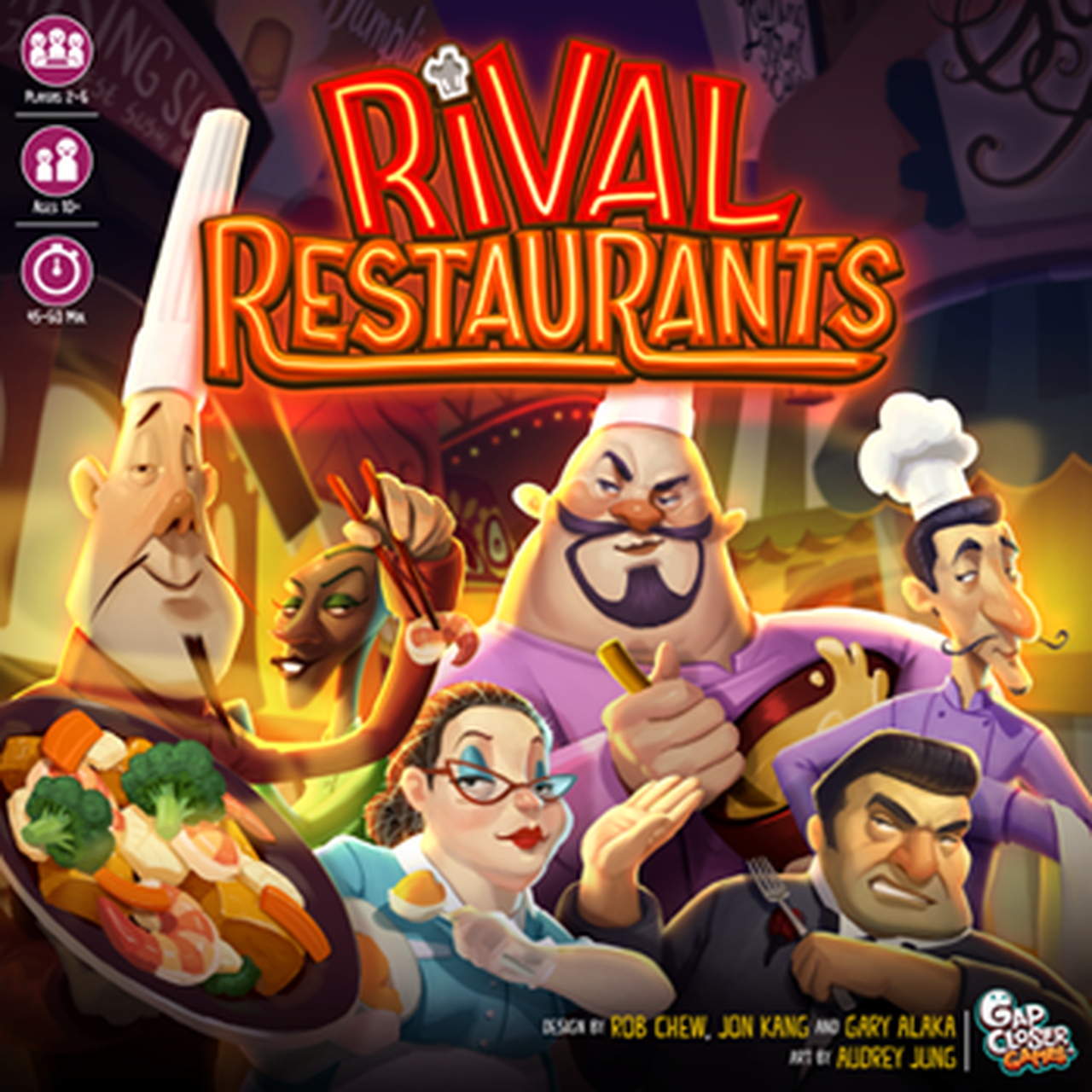 Rival Restaurants | Grognard Games