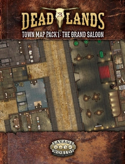 Deadlands map pack: The Grand Saloon | Grognard Games