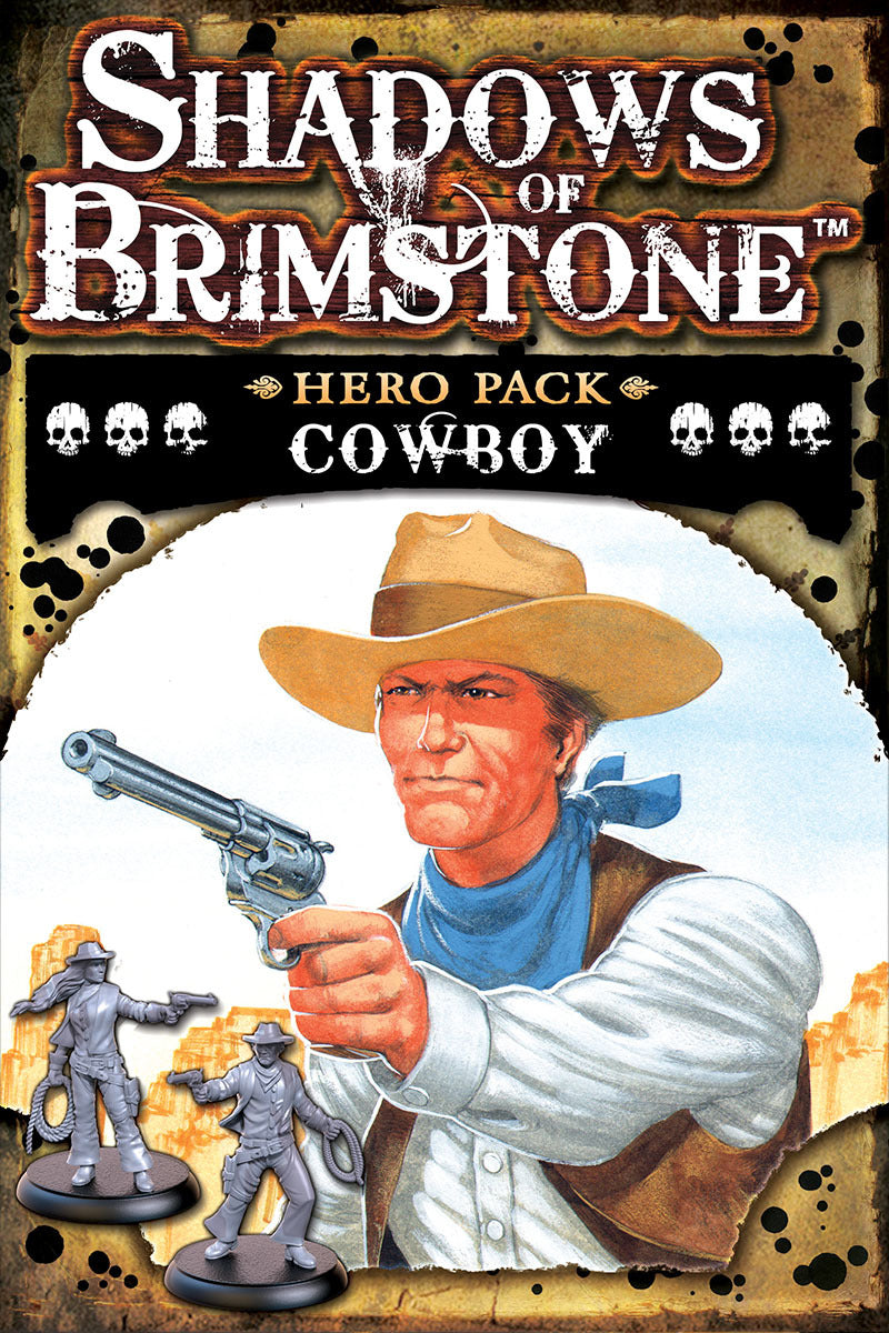 Shadows of Brimstone: Cowboy Hero Pack | Grognard Games