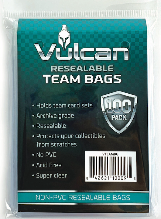 Vulcan Shield Resealable Team Bags (1 Pack of 100) | Grognard Games
