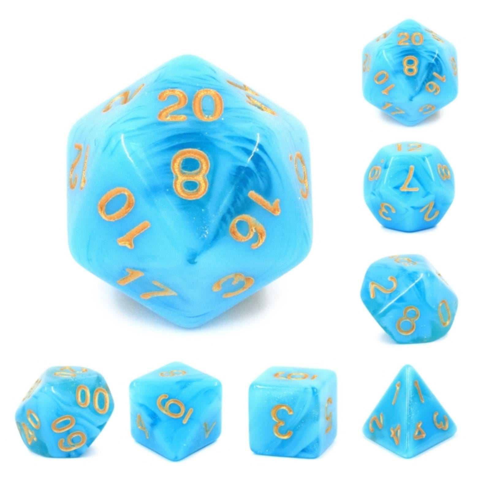 Foam Brain Games Atlantis RPG Dice Set | Grognard Games