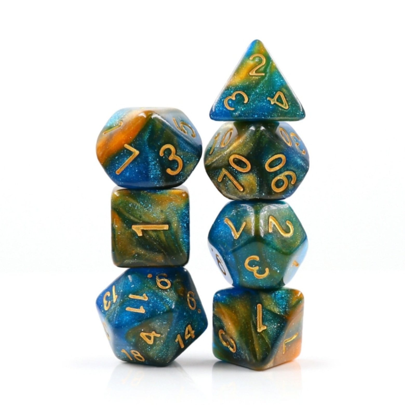 RIVER AT DUSK RPG DICE SET | Grognard Games