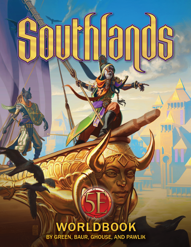 Southlands Worldbook for 5th Edition | Grognard Games
