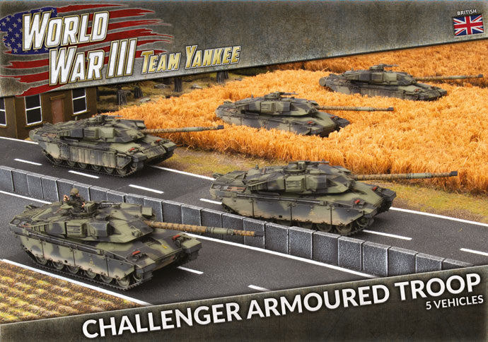 Team Yankee: Challenger Armoured Troop | Grognard Games